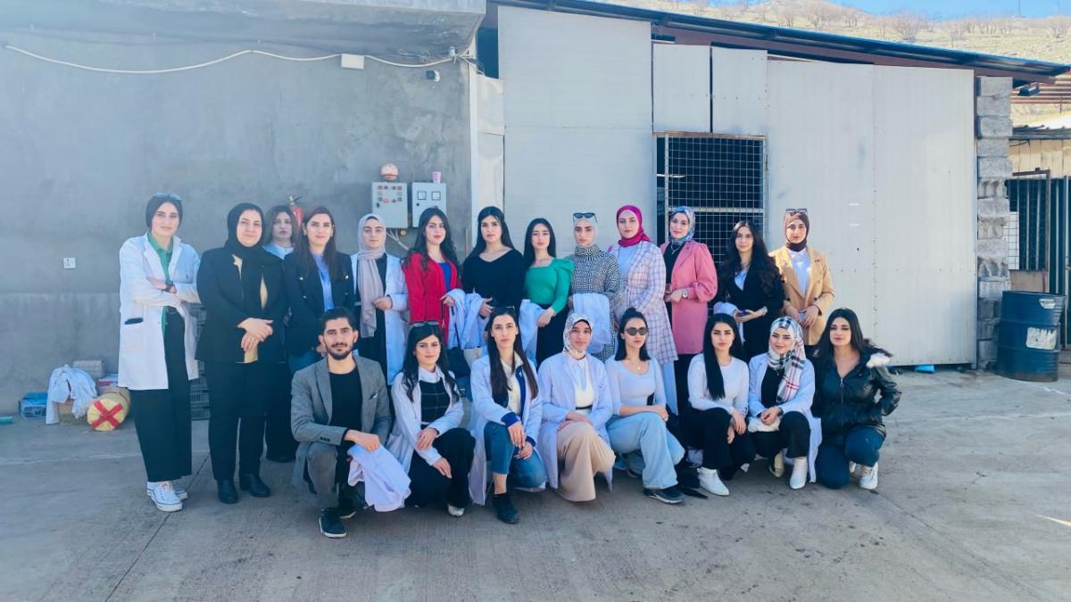 خوێندکارانی قۆناغی چوارەمی بەشی میدیكه‌ڵ مایكرۆبایۆلۆجی سەردانێکی زانستییان ئەنجامدا
