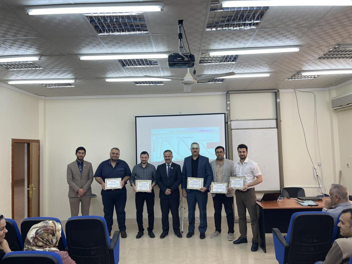 A workshop on “Reaction Development and Characterization by Different Instrumental Techniques” was Held by FSCH at KOU 