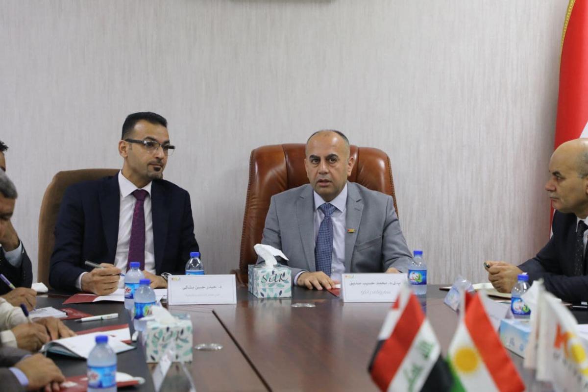 A Delegation from the Ministry of Higher Education of the Federal Government Visited Koya University