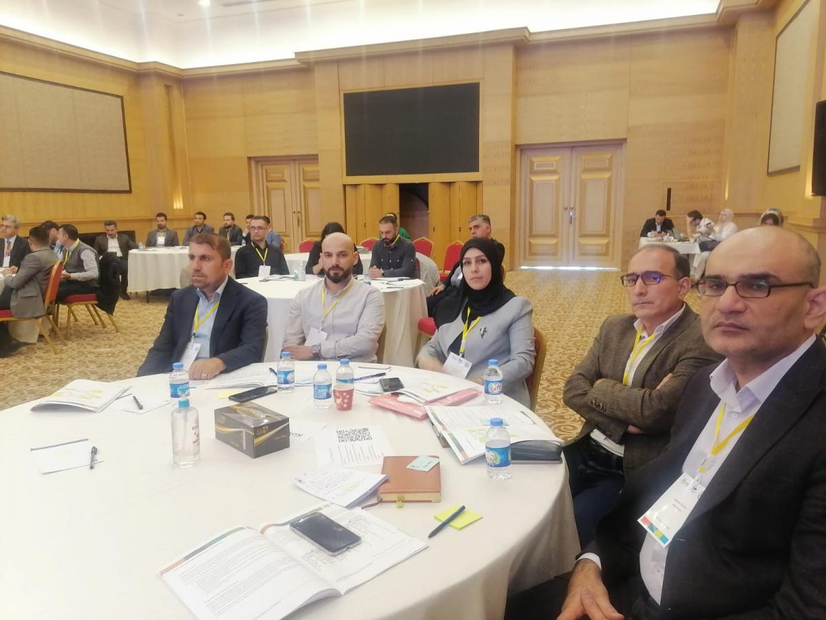 شاندێکی زانکۆی کۆیە بەشدارییان لە خولێکی تایبەت بە ڕوپێویی پێداویستیەکانی بازاڕی کار و پەرەپێدانی پرۆگرامەکانی خوێندن کرد