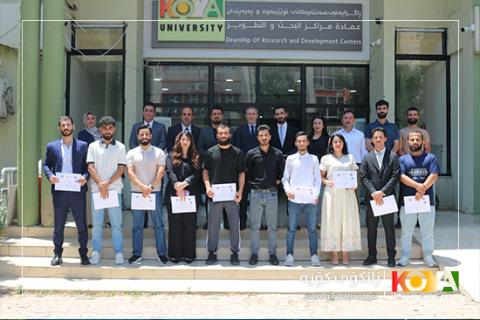 Koya University Hosts a Specialized Training Course on "Lifesaving and Water Rescue in Swimming Pools"