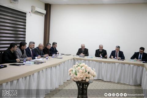 لە زانکۆی کۆیە کۆبوونەوەکانی پێداچوونەوە و ریفۆرمی پرۆگرامەکانی خوێندنی پەروەردەی ئایینی بەڕێوەدەچێت
