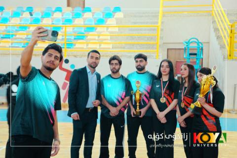 Student Excellence: Koya University Claims 1st and 3rd Places in Kurdistan Universities' Table Tennis Cup