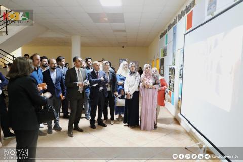 پێشانگای ساڵانەی بەشی ئەندازیاریی تەلارسازیی زانکۆی کۆیە بەڕێوەچوو