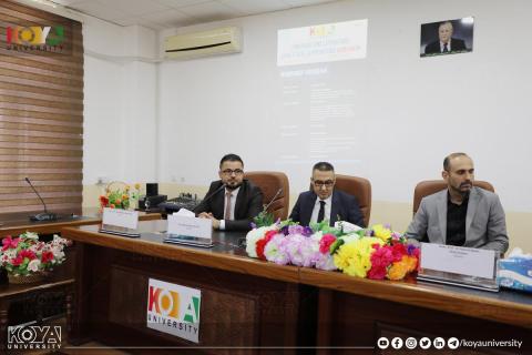 وۆرکشۆپی " زمان و ئەدەبیات: ڕێبازە شیکارییەکان" لە زانکۆی کۆیە بەڕێوەچوو