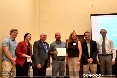 A Lecturer at Koya University Participated in the US FulBright Program