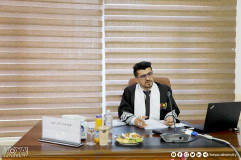 گفتوگۆی ماستەرنامەی خوێندکارێکی بەشی ماتماتیک بەڕێوەچوو