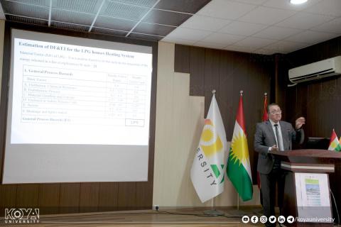 لە زانکۆی کۆیە وۆرکشۆپێک سەبارەت بە مەترسییەکان و سەلامەتی LPG بەڕێوەچوو
